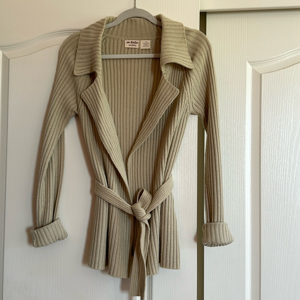 Pre- owned sweater jacket - M